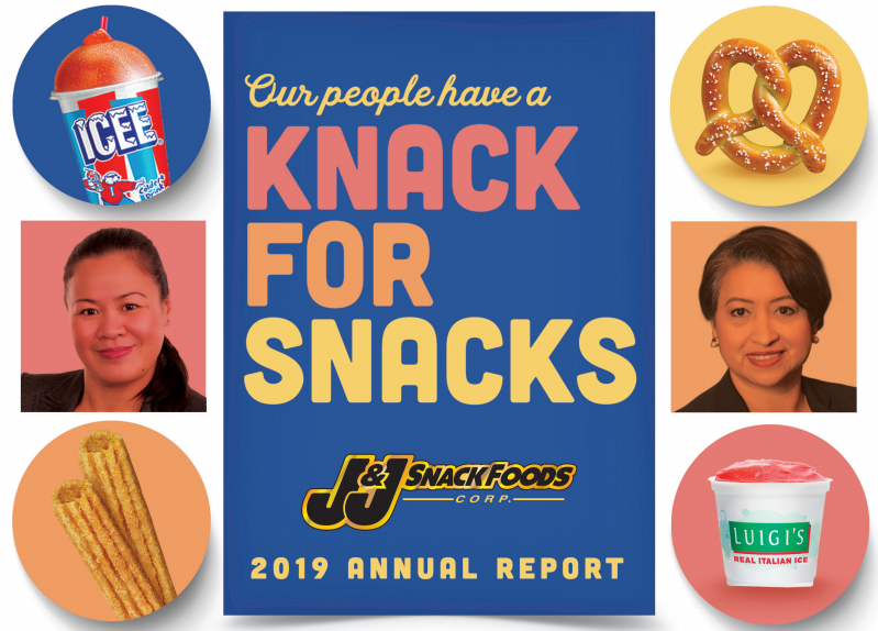 J&J Snack Foods has increased its dividend 15 consecutive years © JJSF 2019 annual report