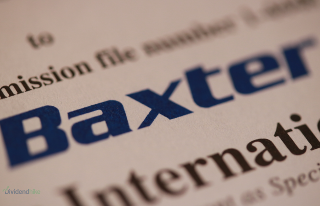 Baxter International has now raised its dividend by double digits for 5 straight years © dividendhike.com