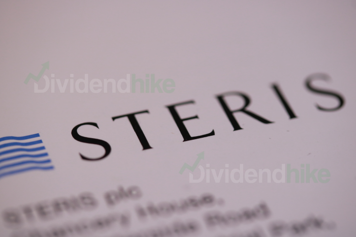 STERIS has now raised its dividend for 15 consecutive years © dividendhike.com