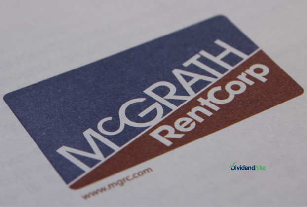 McGrath RentCorp has raised its dividend 29 consecutive years © image dividendhike.com
