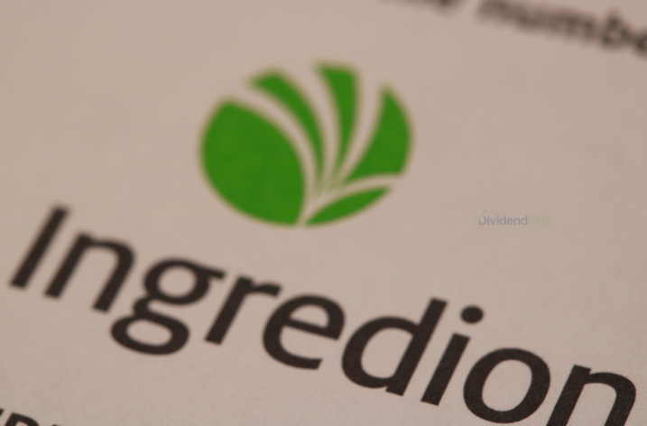 Ingredion's dividend growth has slowed significantly since 2018 © image dividendhike.com
