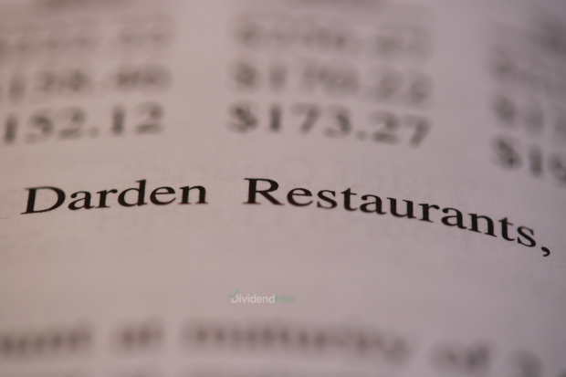 Darden will pay an estimated $156 million in dividends to shareholders annually © IMAGE: DIVIDENDHIKE.COM