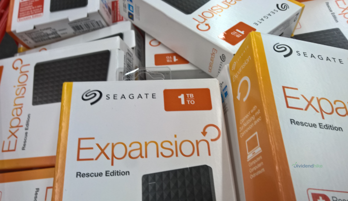 Seagate has raised its dividend two consecutive years © DIVIDENDHIKE.COM