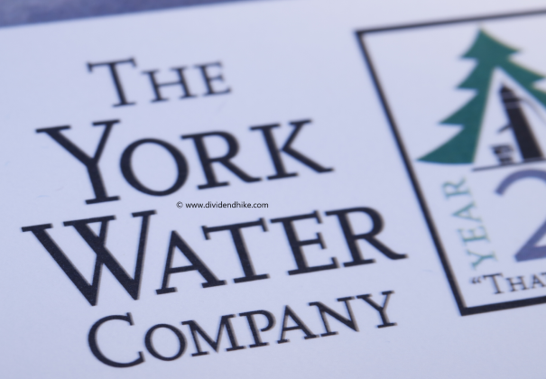 York Water has paid a dividend for more than 200 years © DIVIDENDHIKE.COM