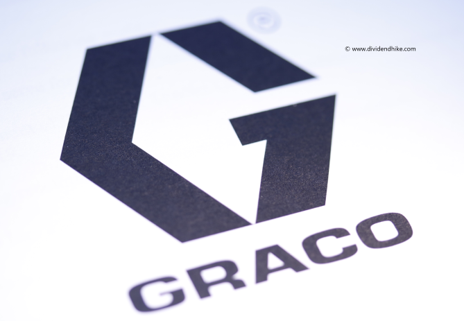 Graco has almost reached Dividend Aristocrat status with 24 years of increases © DIVIDENDHIKE.COM