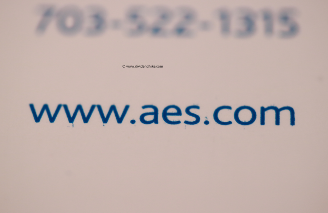 AES Corp has raised its dividend 8 consecutive year © DIVIDENDHIKE.COM