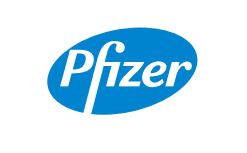 Pfizer has now raised its dividend 11 straight years © logo Pfizer Inc.