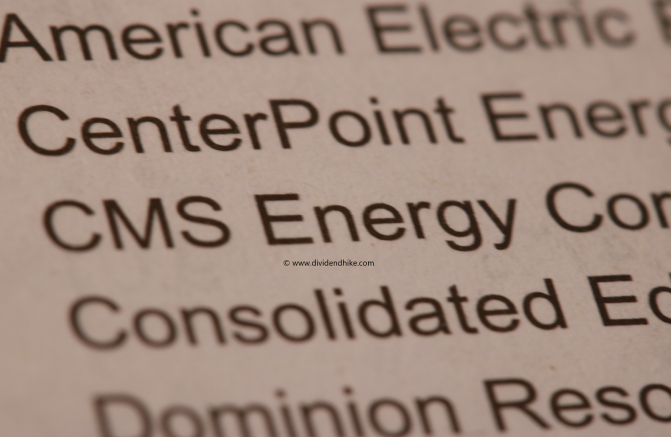 CMS Energy has raised its dividend 14 consecutive years © DIVIDENDHIKE.COM