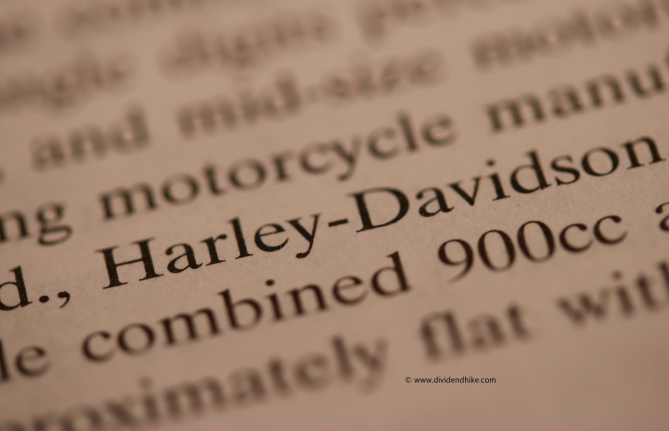 Harley-Davidson cut its dividend by 94.7 percent in 2020 © DIVIDENDHIKE.COM