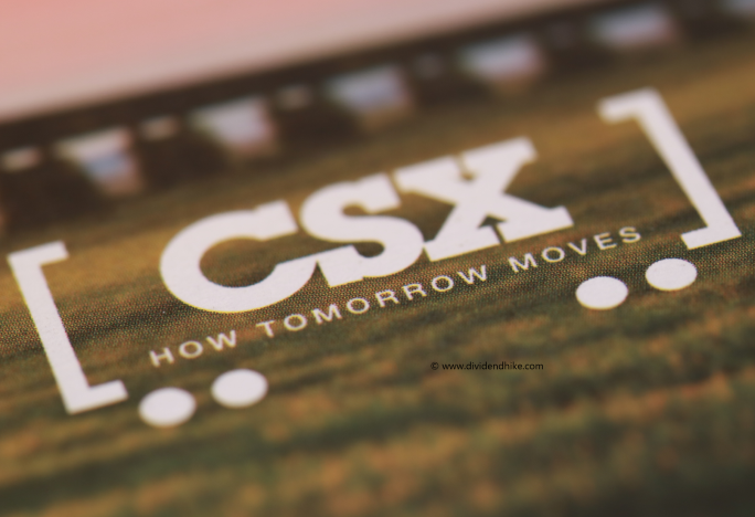 CSX has raised its dividend 17 consecutive years © DIVIDENDHIKE.COM