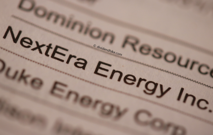 NEE has raised its dividend for 26 consecutive years © logo Nextera Energy Inc.