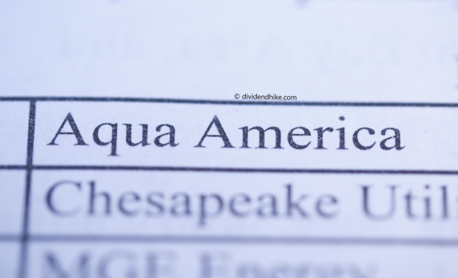 Aqua America was named Essential Utilities in 2020 © dividendhike.com