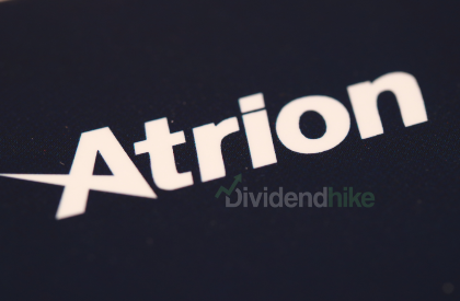 ATRI has raised its dividend 18 years in a row © dividendhike.com
